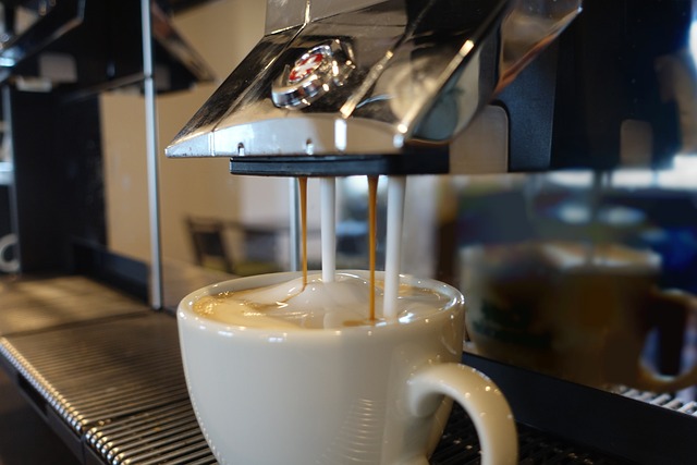 Dampfende Tasse Kaffee