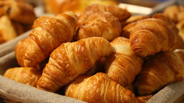 Ein frisches Croissant